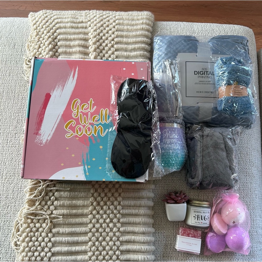 9PC Get Well Box NEW!! See Description For Details💗